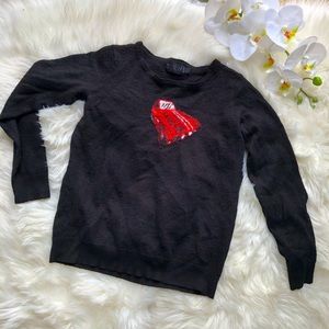 Red muscle car sweater